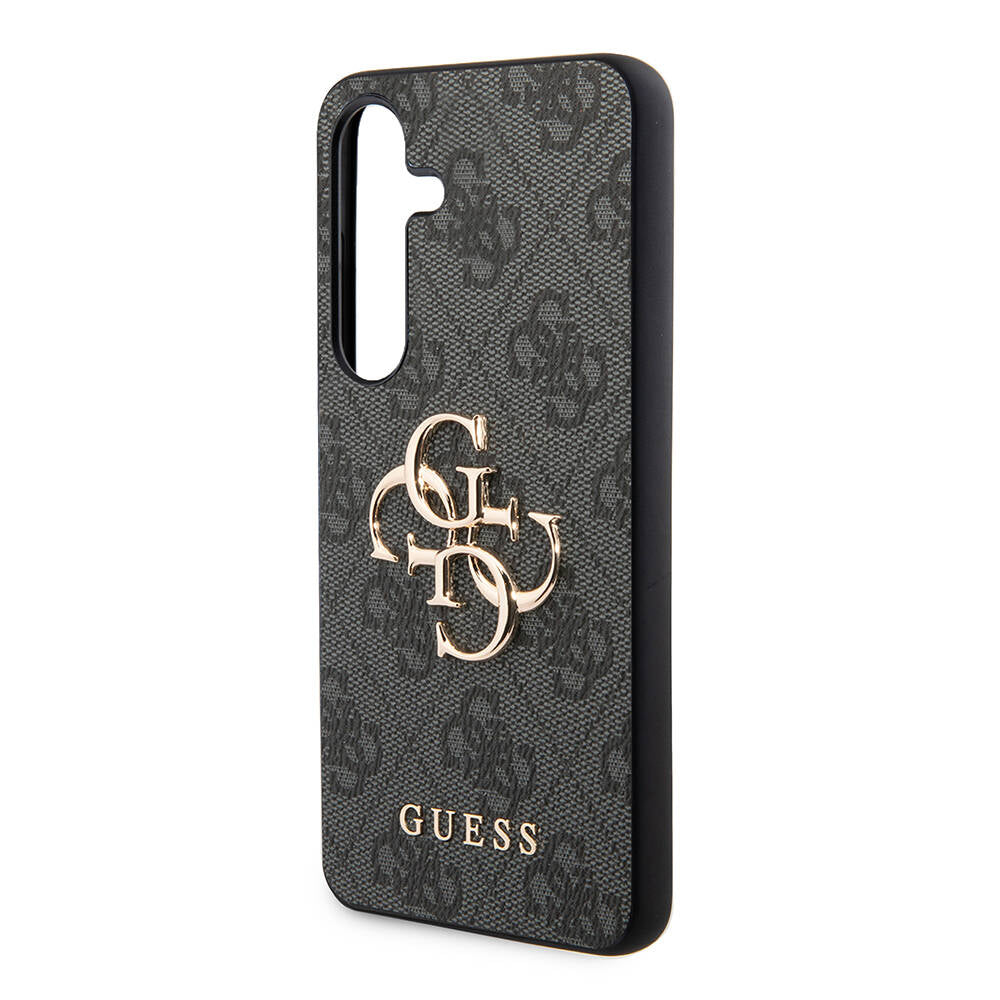 Guess Galaxy S24 Plus Orjinal Lisanslı PU Deri Yazı ve 4G Metal Logolu Desenli Kılıf Guess Galaxy S24 Plus Orjinal Lisanslı PU Deri Yazı ve 4G Metal Logolu Desenli Kılıf